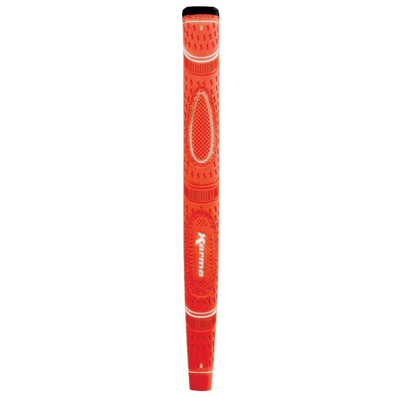 Karma Dual Touch Midsize Orange Paddle Putter Golfgripit