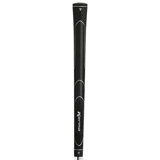 Karma Super Light Midsize Black Ribbed Golfgripit